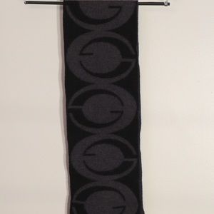 Gucci Large Signature G Print Wool Scarf